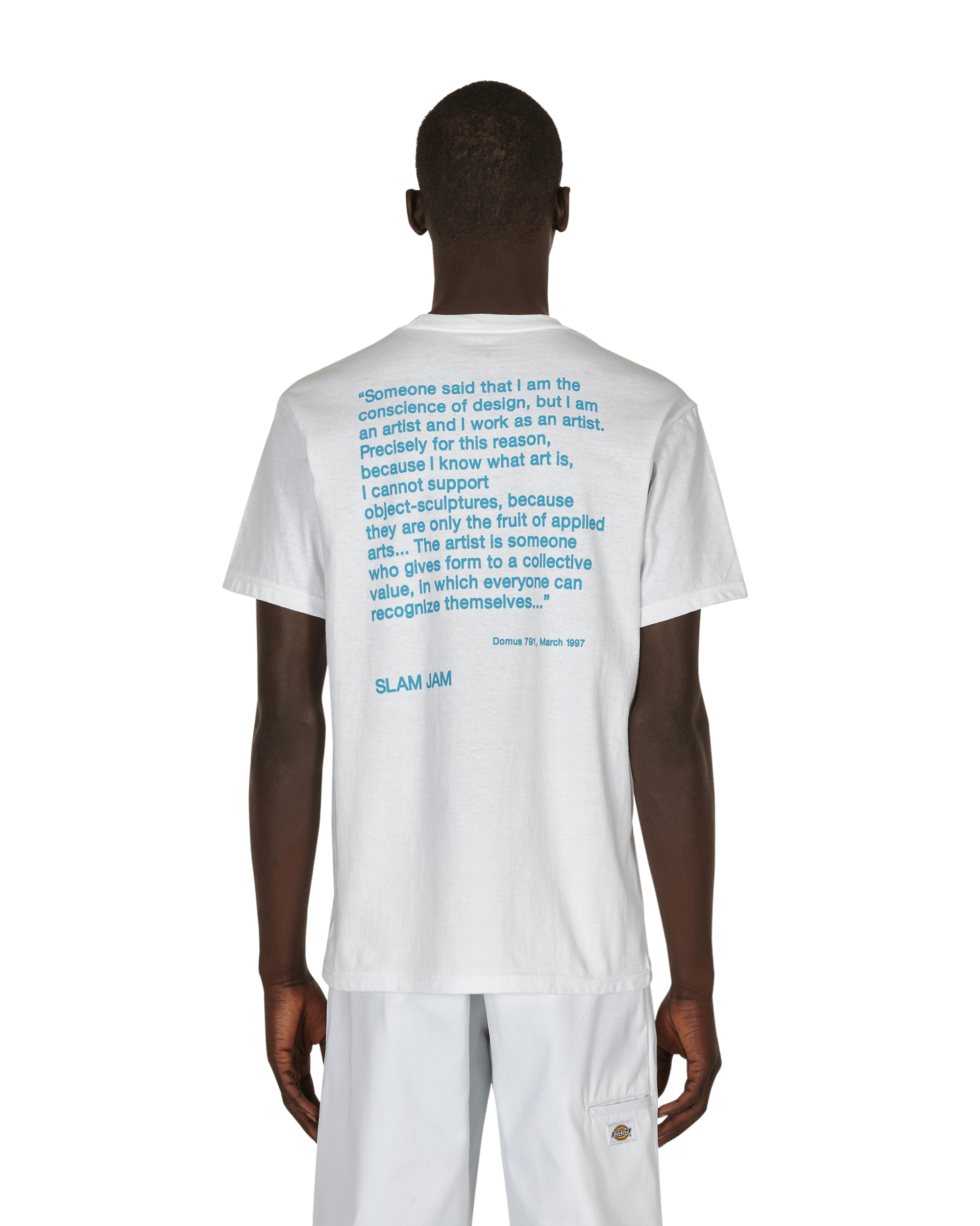 4 Worth Doing Ghost Writer Tee White T-Shirts Shortsleeve 4WDGHOSTTEE WHITE