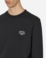 A.P.C. Sweat Rider Lzz Black Sweatshirts Crewneck COEZD-H27699 LZZ