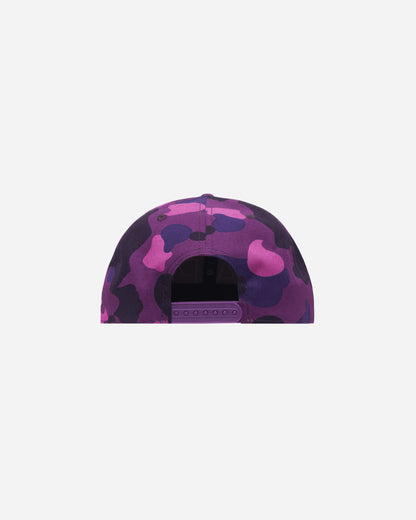 A Bathing Ape Color Camo New Era Snap Back PURPLE Hats Caps 1G80180020 PURPLE