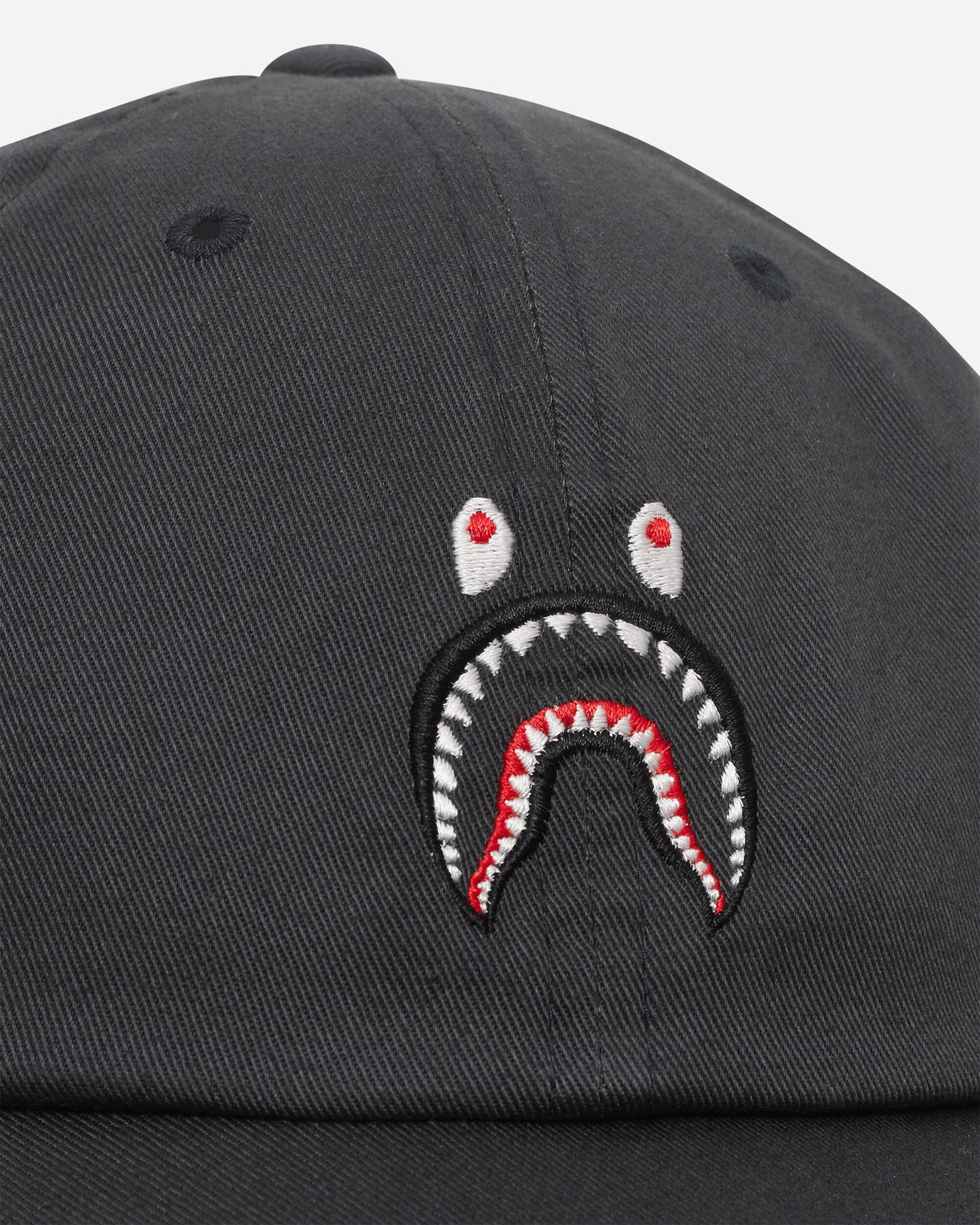 A Bathing Ape Shark Panel BLACK Hats Caps 1G30180018 BLACK