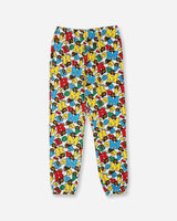 A Bathing Ape Baby Milo Alphabet Slim MULTICOLOR Pants Sweatpants 2G80152027 MULTI