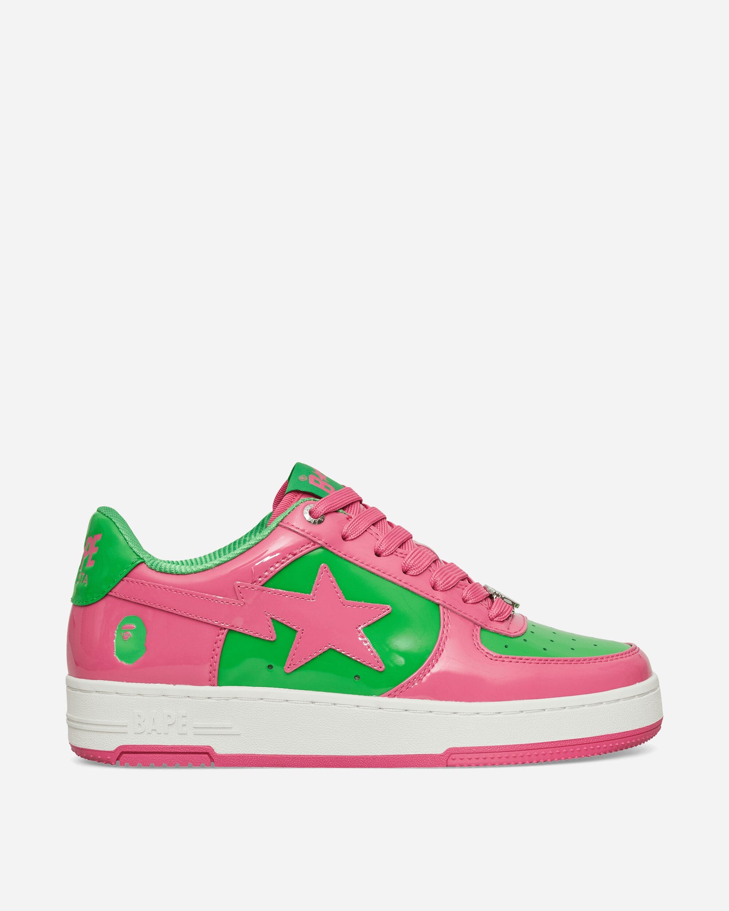 A Bathing Ape Bape Sta #1 M1 Pink Sneakers Low 1L30191303 PINK