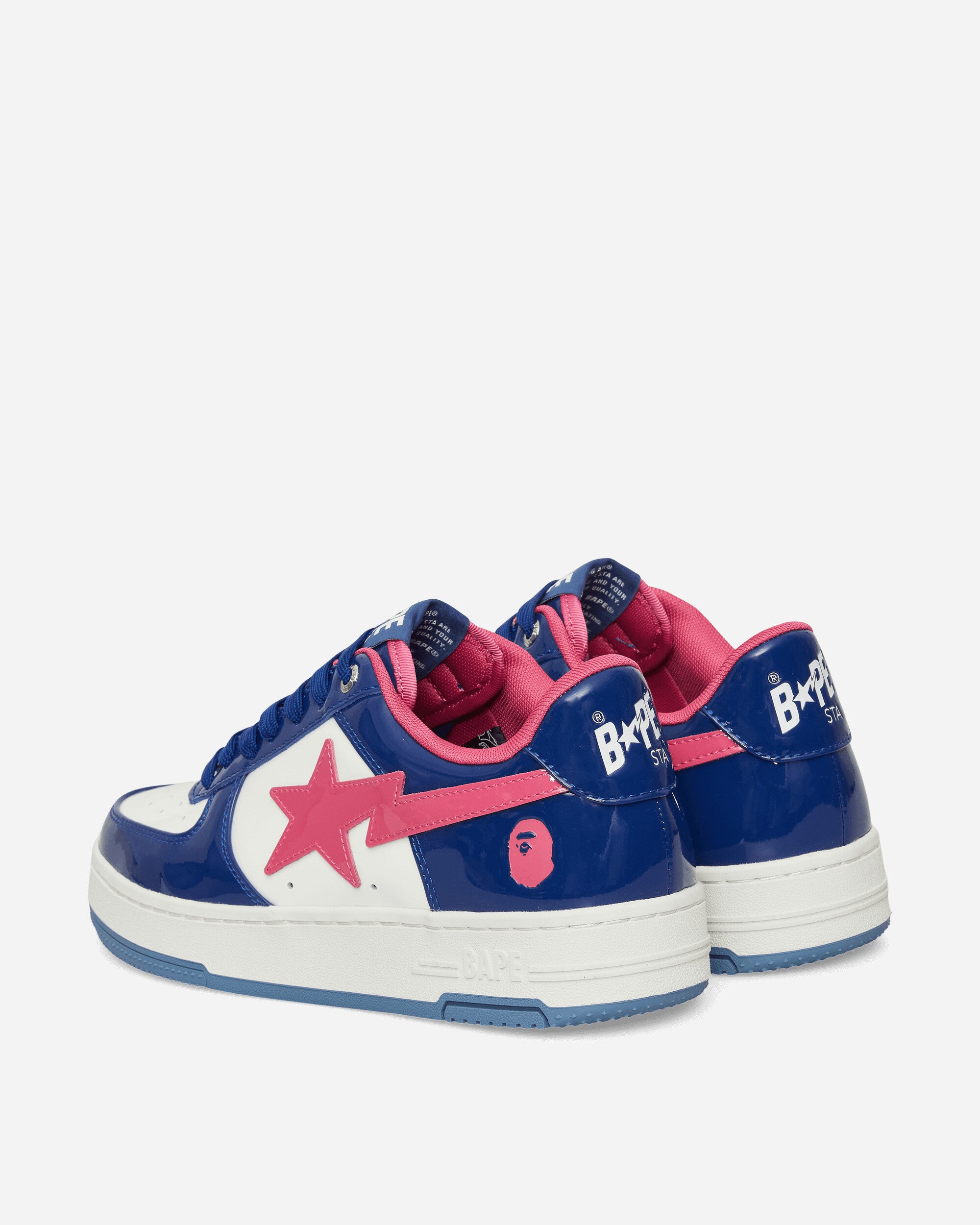 A Bathing Ape Bape Sta #1 M2 Blue Sneakers Low 1K80191301 BLUE