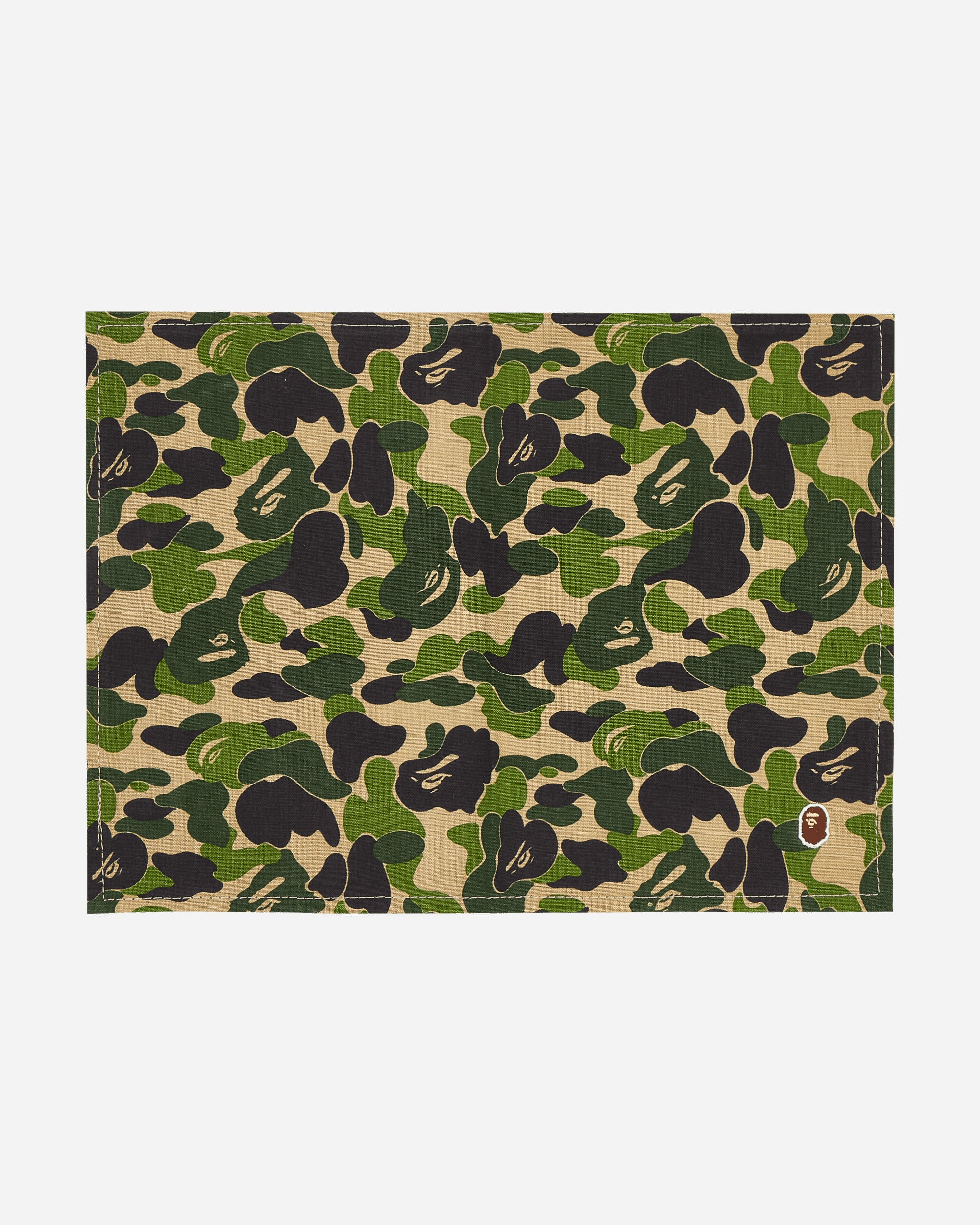 A Bathing Ape ABC Place & Coaster GREEN Home Decor Mats 1E70182026 002