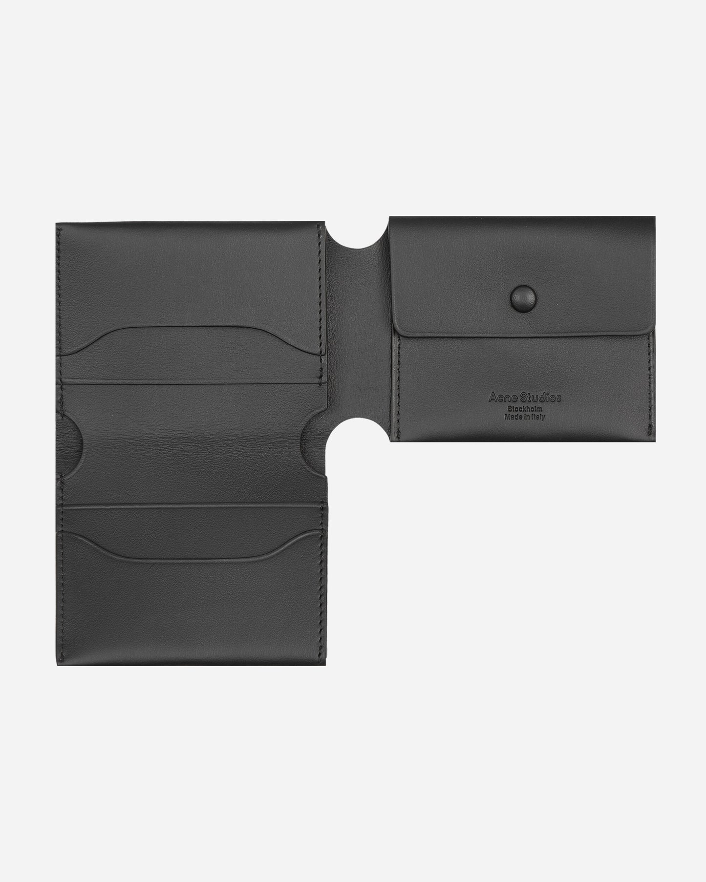 Acne Studios Fold Wallet Black Wallets and Cardholders Wallets CG0097- 900