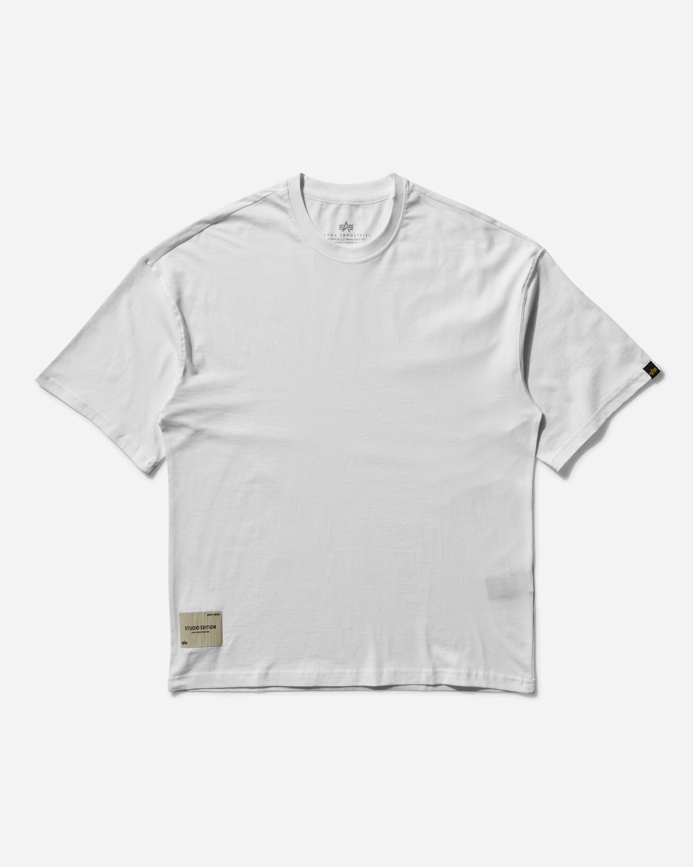 Alpha Industries Studio Edition T White T-Shirts Shortsleeve X156550 09