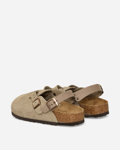 Birkenstock Tokio Taupe Sandals and Slides Sandals and Mules 1028323