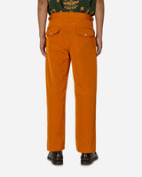 Bode Ginger Faille Trousers Orange Pants Casual MRS24BT022 1