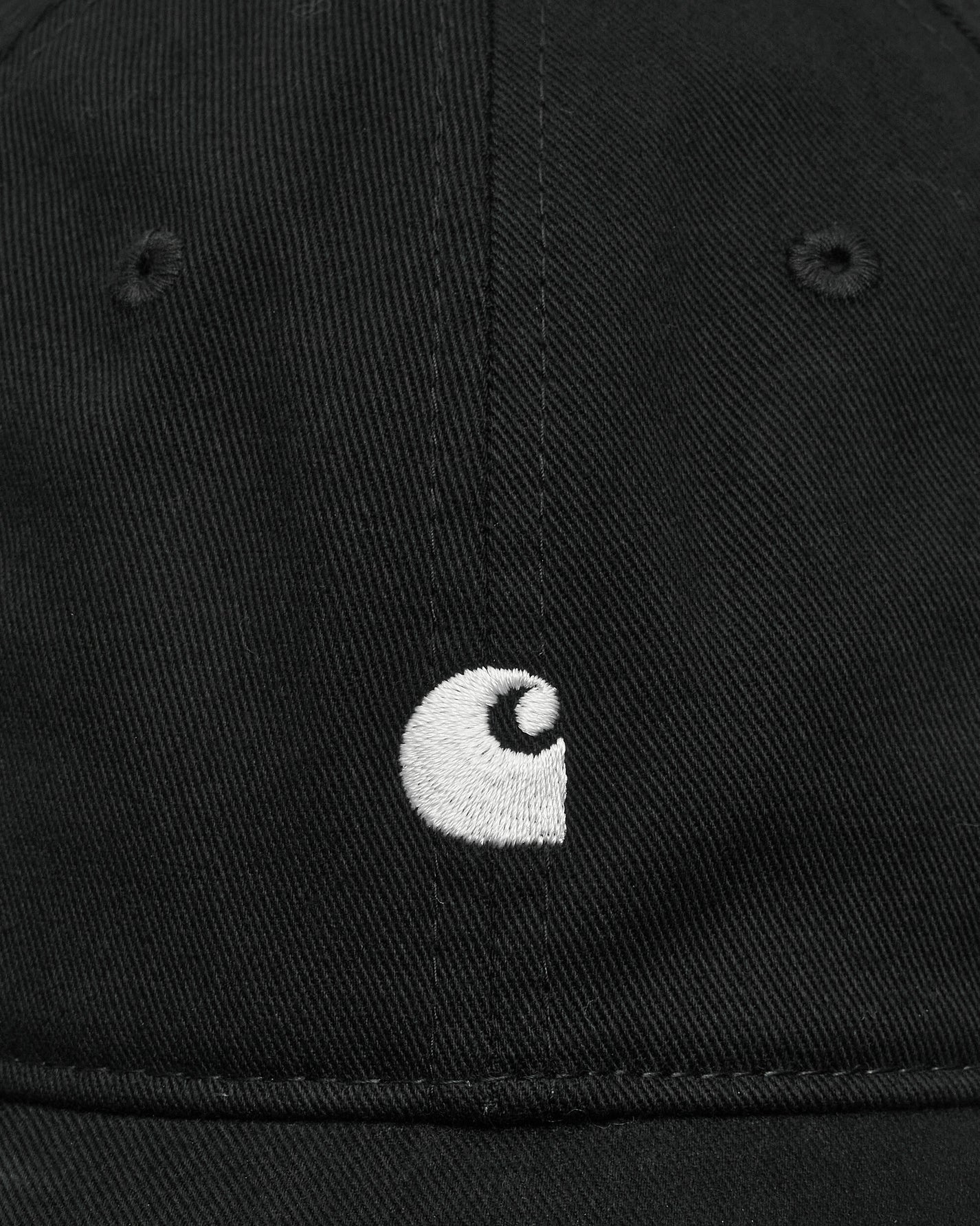 Carhartt WIP Madison Logo Cap Black/White Hats Caps I023750 0D2XX