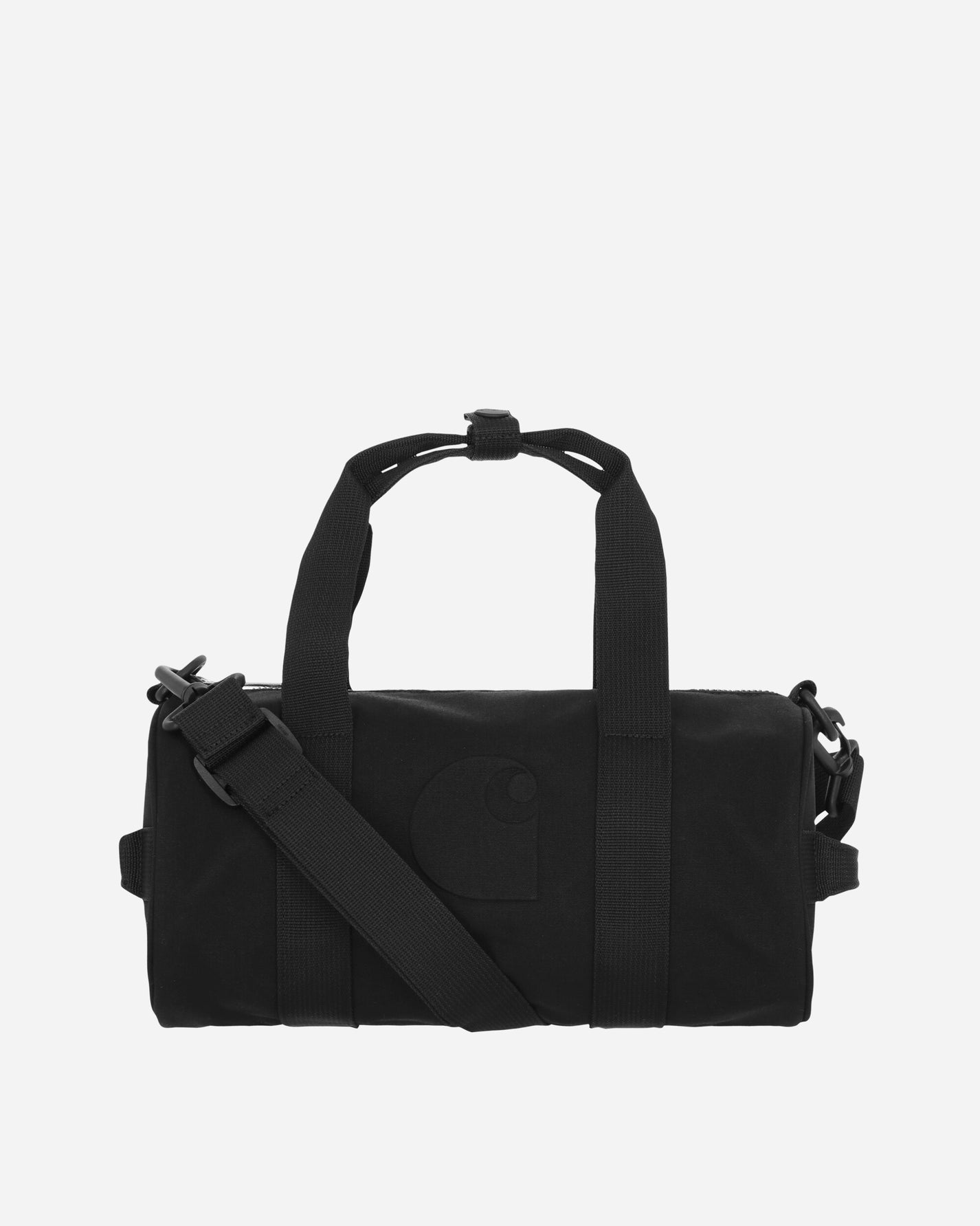 Carhartt WIP Clarton Duffle Bag Black Bags and Backpacks Travel Bags I034630 89XX