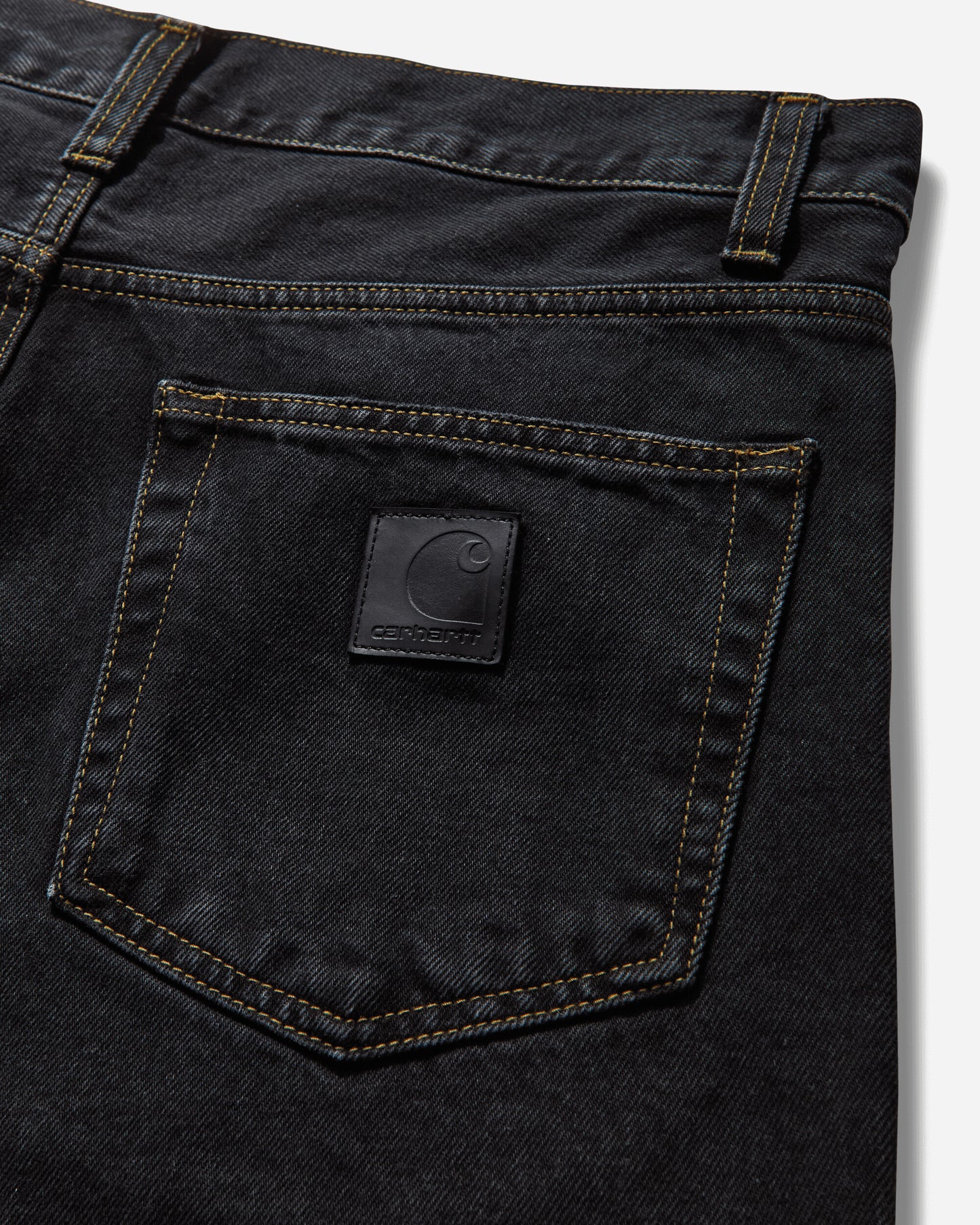 Carhartt WIP Aaron Pant Black Pants Denim I034237 8906