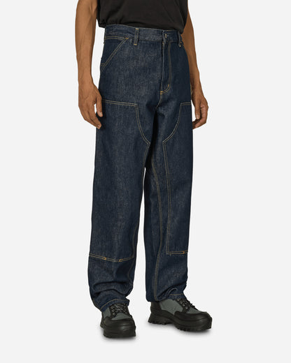 Carhartt WIP Double Knee Pant Blue Rinsed Pants Denim I032699 0102