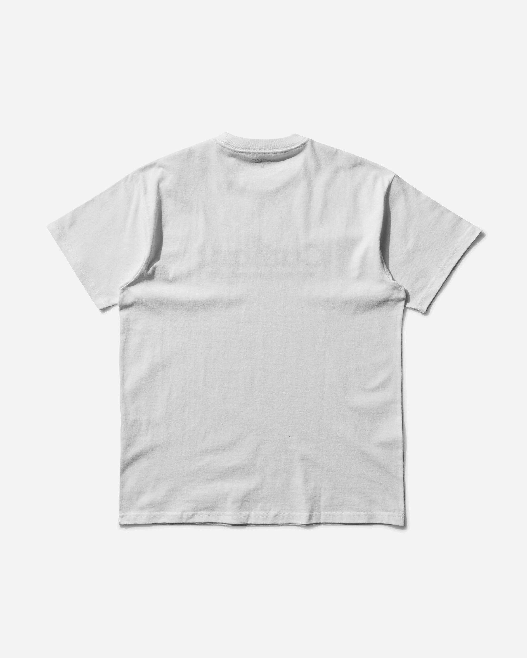 Carhartt WIP S/S Label Script T-Shirt White T-Shirts Shortsleeve I034421 02XX