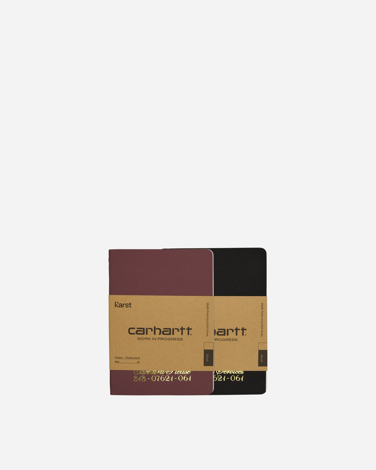 Carhartt WIP Carhartt Please Notebook Set Multicolor Home Decor Stationary and Desk Accessories I033284 1BQXX