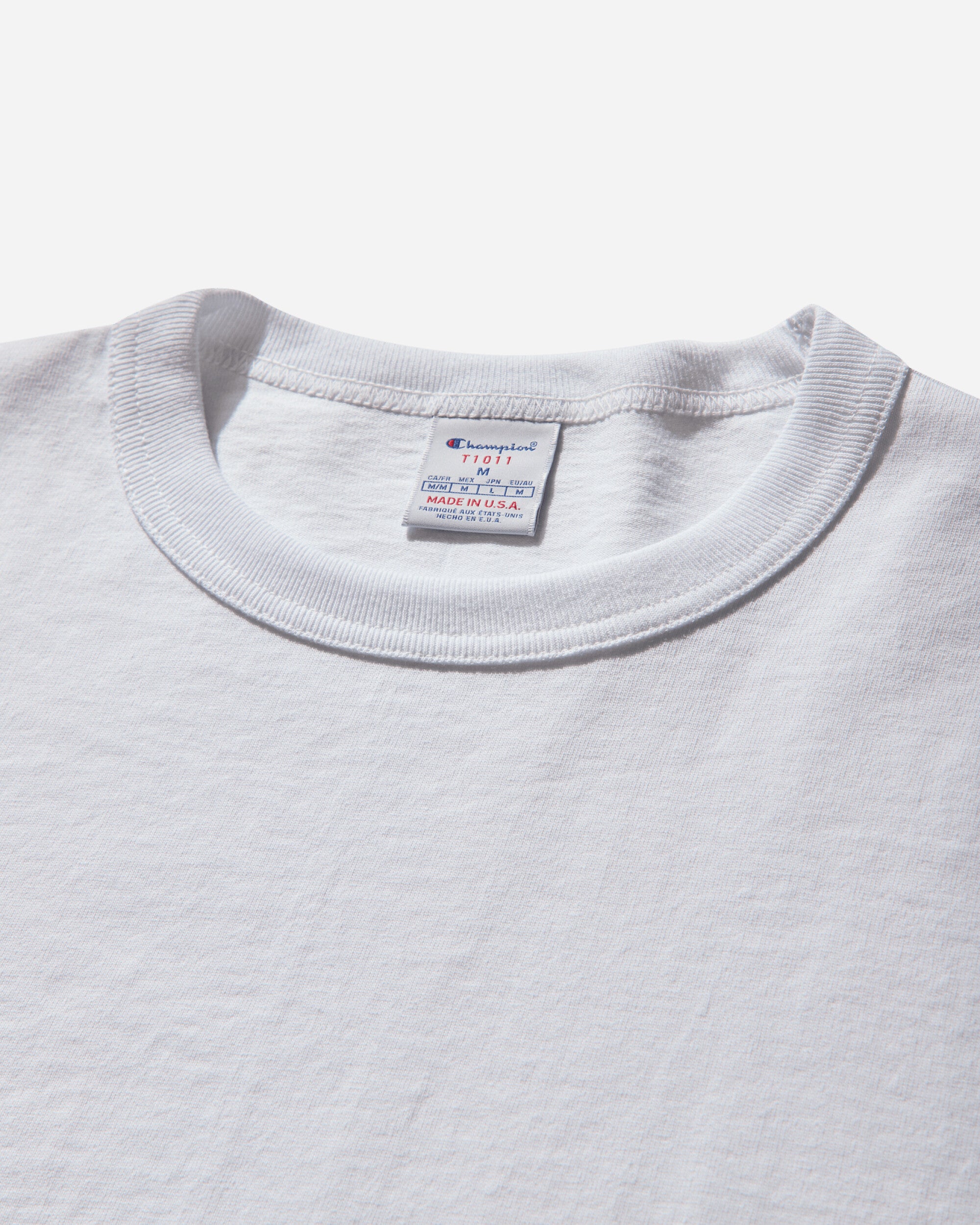 Champion Crewneck T-Shirt White T-Shirts Shortsleeve C5B301 X010