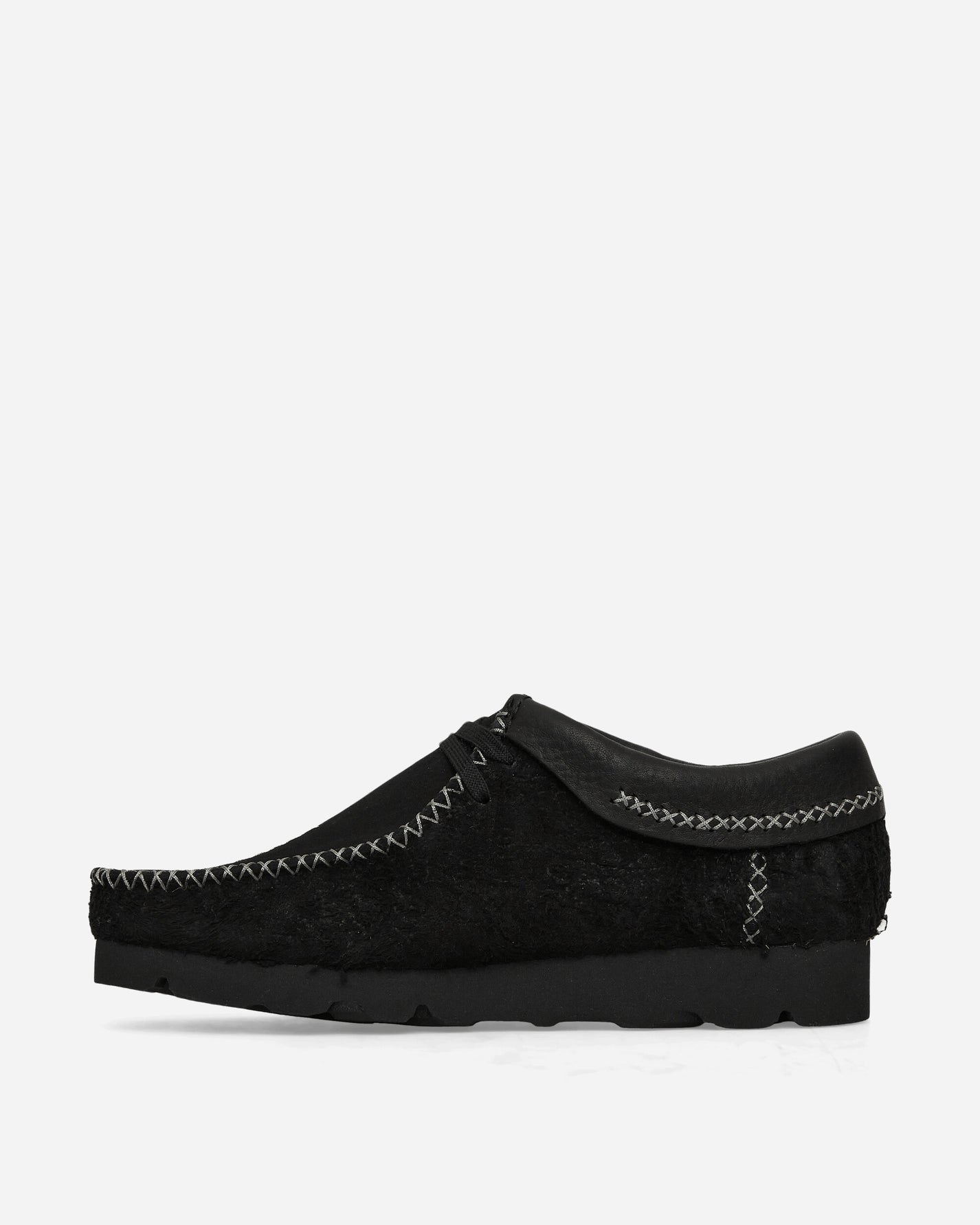 Clarks Wallabee Nbhd Black Classic Shoes Laced Up 26179532 BLK