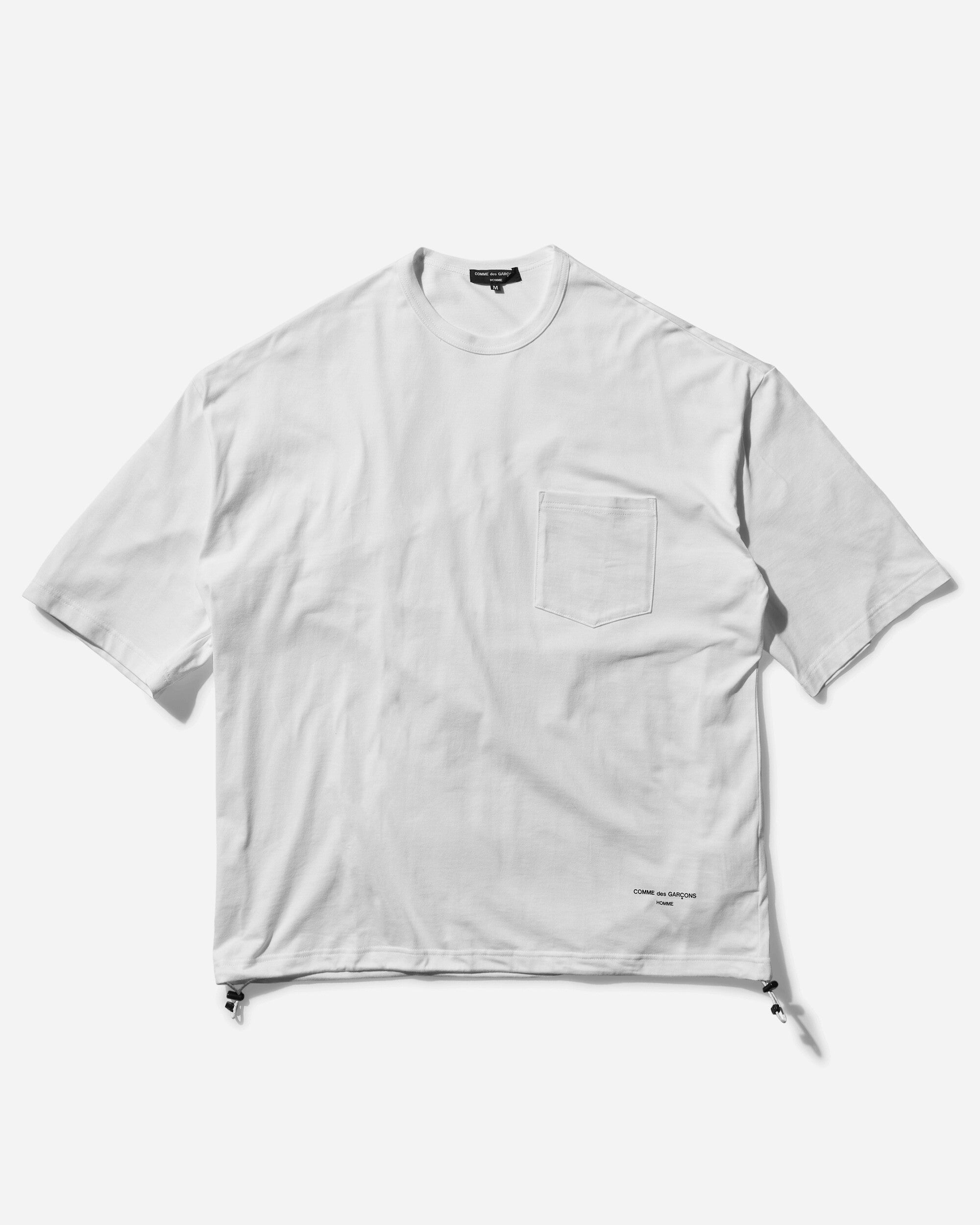 Comme Des Garçons Homme Men'S T-Shirt White T-Shirts Shortsleeve HN-T002-W24 003