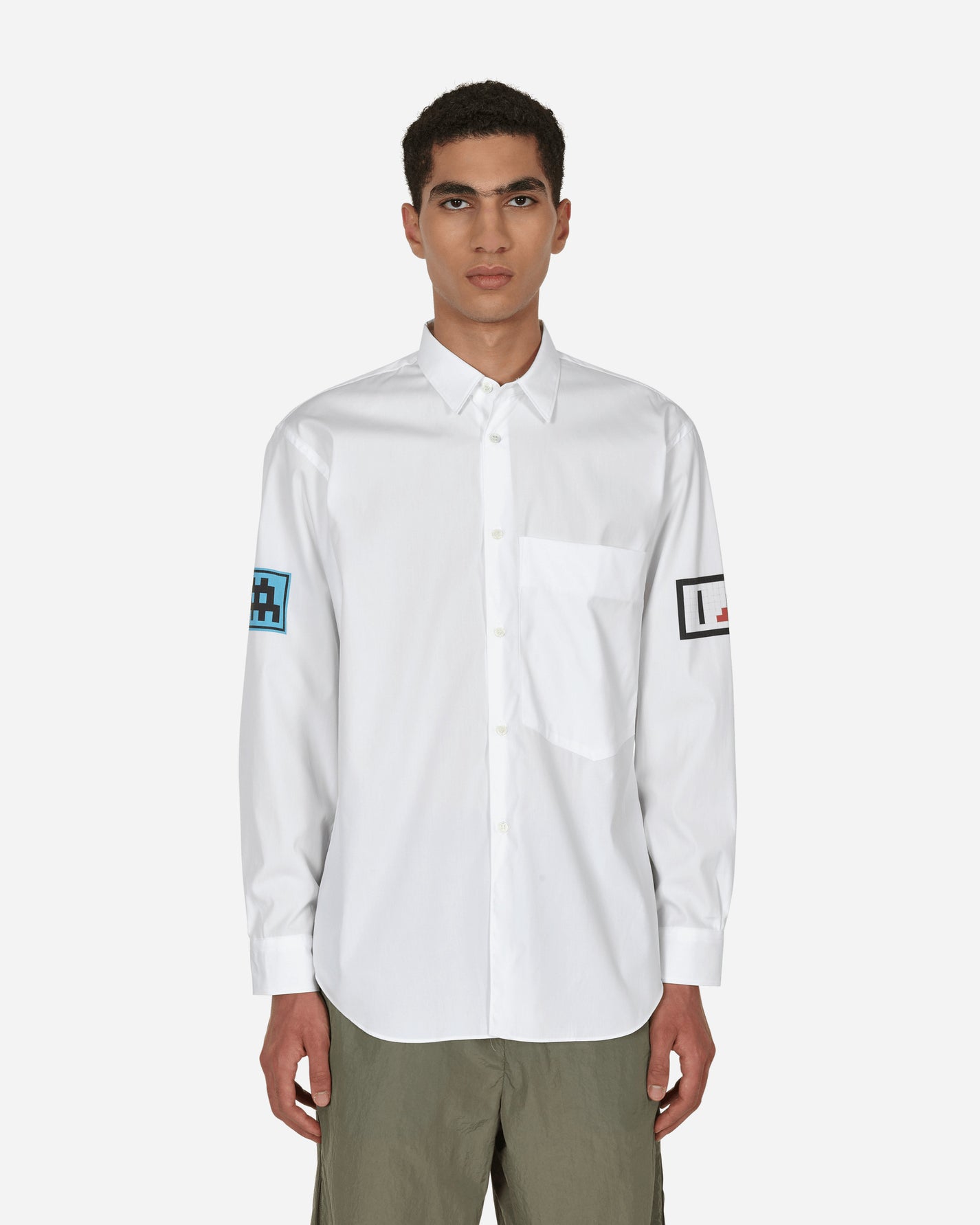 Comme Des Garçons Shirt Mens Shirt Woven White Shirts Longsleeve FJ-B029-W22 1