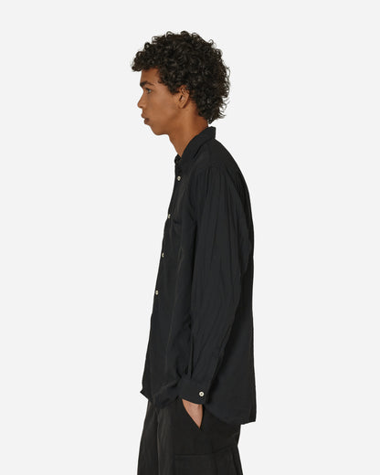 Comme Des Garçons Shirt Mens Shirt Woven Black Shirts Longsleeve Shirt FL-B037-W23  1