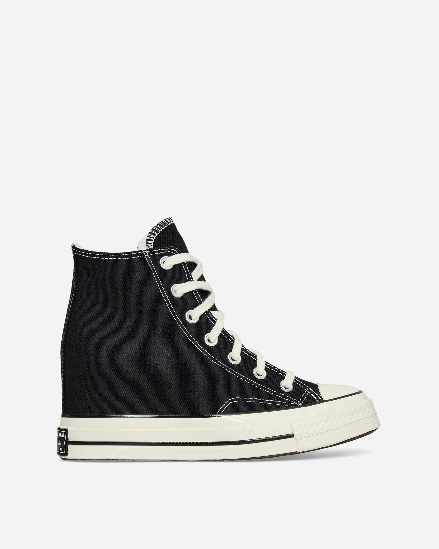 Converse Wmns Chuck 70 Wedge Black/Egret/White Sneakers High A12563C