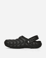 Crocs Classic Lined Overpuff Clog Black Sandals and Slides Sandals and Mules CR.210059 BLK