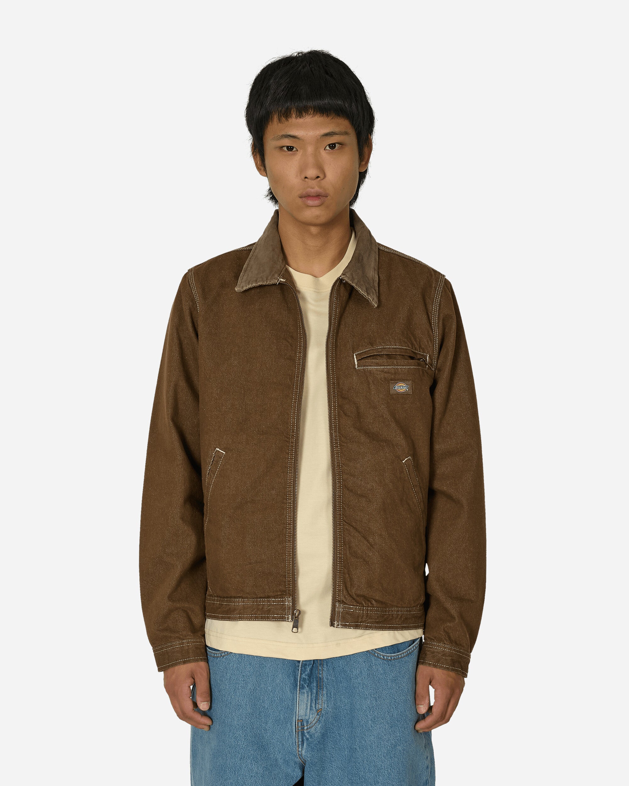 Dickies Stevensville Painter Jacket Mushroom Coats and Jackets Jackets DK0A863X MUSHROOM