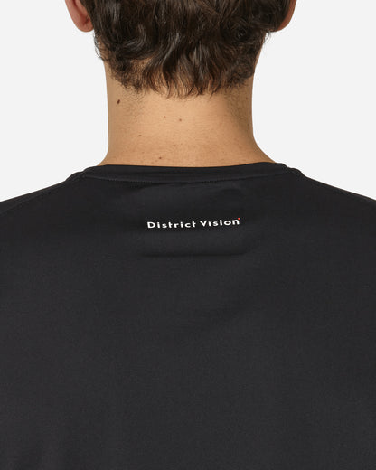 District Vision Lightweight Short Sleeve Shirt Black T-Shirts Shortsleeve DV0002-B BLACK