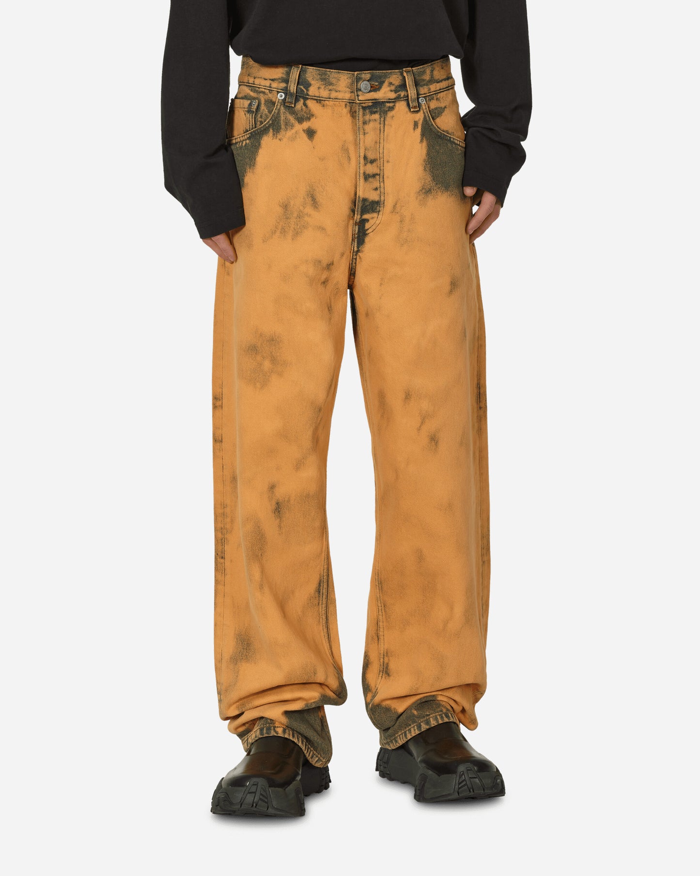 Dries Van Noten Pine Pants Light Rust Pants Denim 241-020911-8449 700