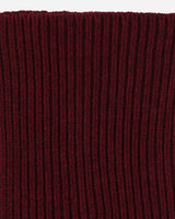 HYEIN SEO Wmns Wool Snood Burgundy Hats Beanies FW24-AC3BD 001