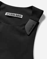 HYEIN SEO Wmns Cinched Halter Top Black T-Shirts Shortsleeve PS25-TS9K BLACK