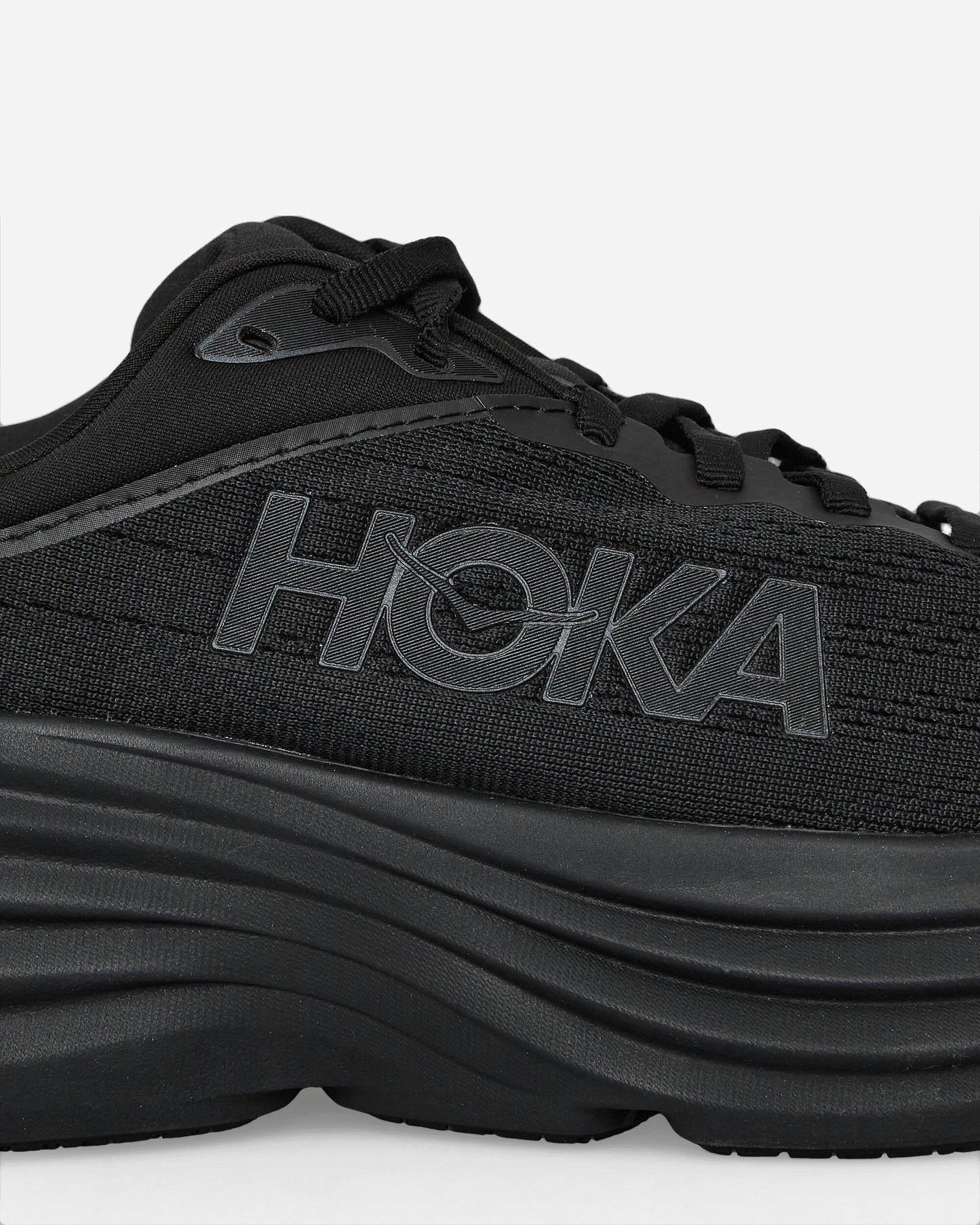 Hoka One One M Bondi 8 Black/Black Sneakers Low 1123202-BBLC