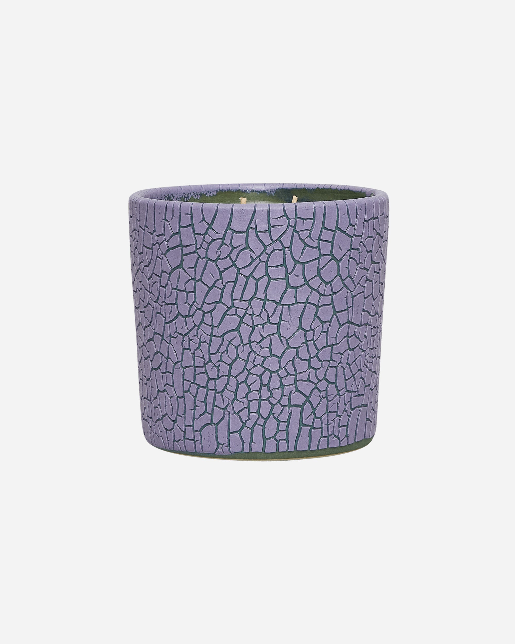 Houseplant Crackle Candle Purple Home Decor Candles HP23CRCKLCANDLEPR PURPLE