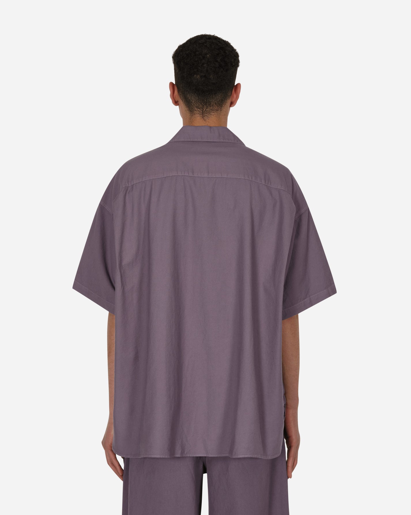 Instrumental Short Sleeve Oxford Shirt Purple Shirts Shortsleeve I06SH012 PURPLE