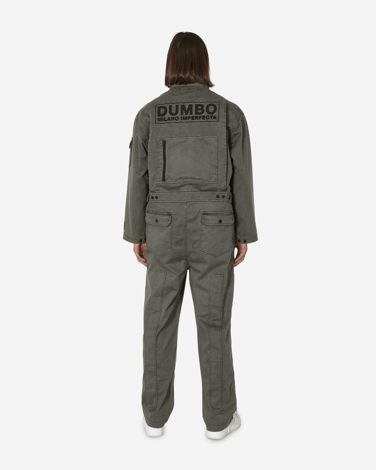 Iuter Dumbo X Iuter - Milano Imperfecta Jumpsuit Dark Grey Pants Jumpsuits 23WIPJ300 DARKGREY