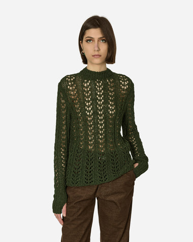 _J.L-A.L_ Redos Knitted Jumper Dark Green Knitwears Sweaters JBMW046YA02 BLK0006