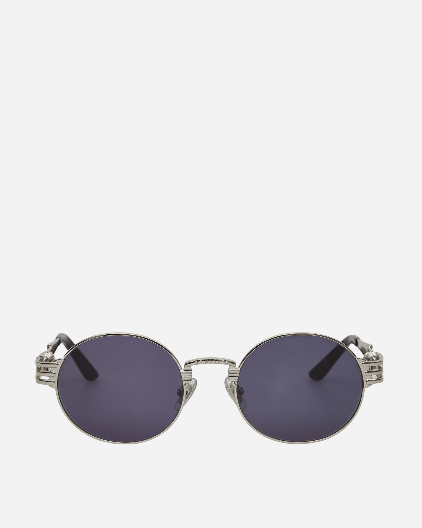 Jean Paul Gaultier Wmns Lunette Double Ressort Silver Eyewear Sunglasses LU004-X024 91