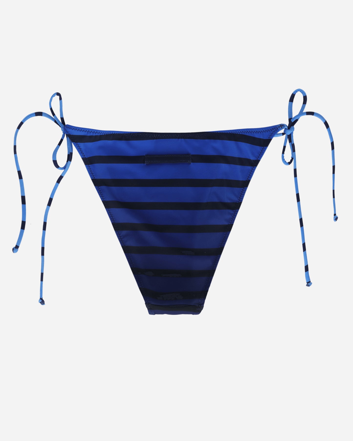 Jean Paul Gaultier Wmns Bikini Bottom Black/Navy/Lightblue Swimwear Bikinis 25-33-F-SV053-J573 005956