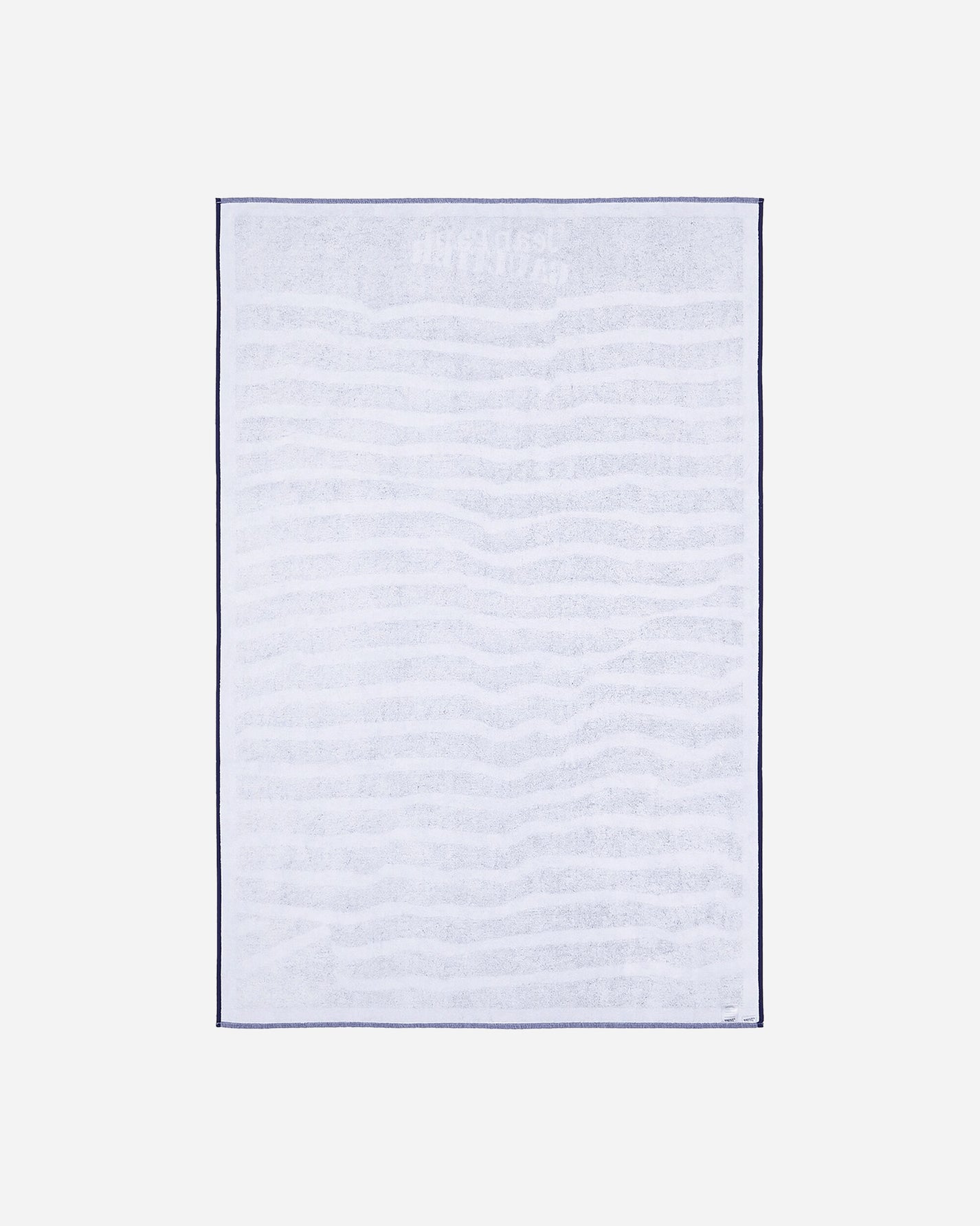 Jean Paul Gaultier Wmns Beach Towel White/Navy Textile Beach Towels 25-33-U-SE007-C577 0159