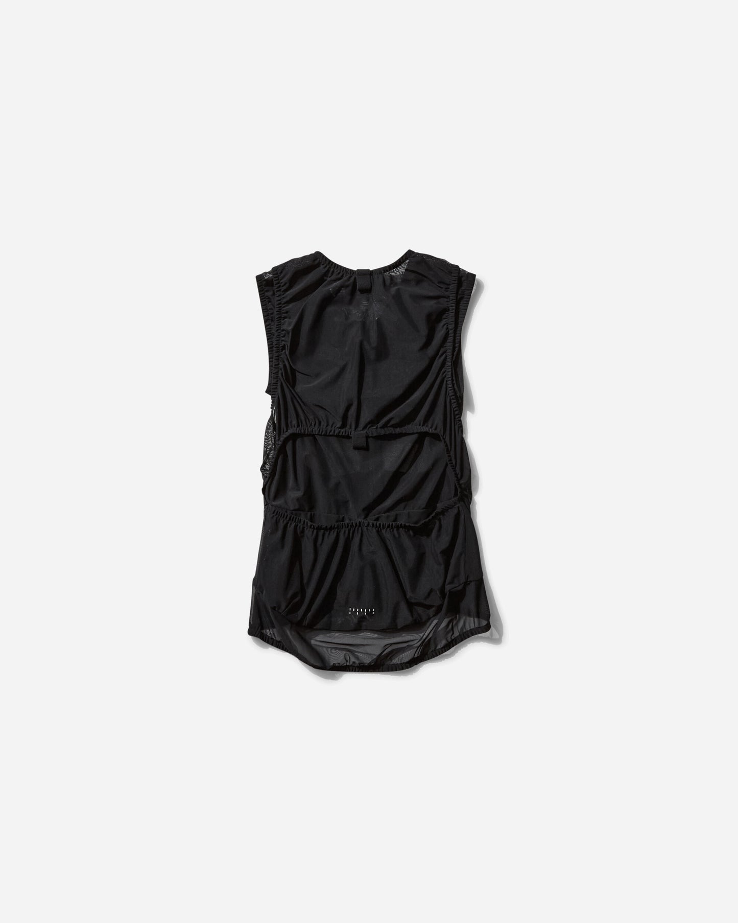 Johanna Parv Wmns Mesh Vest Black T-Shirts Shortsleeve SS2501-10 001