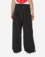 KAPITAL Rip Stop Jumbo Cargo Pants Black Pants Cargo EK-1374 1