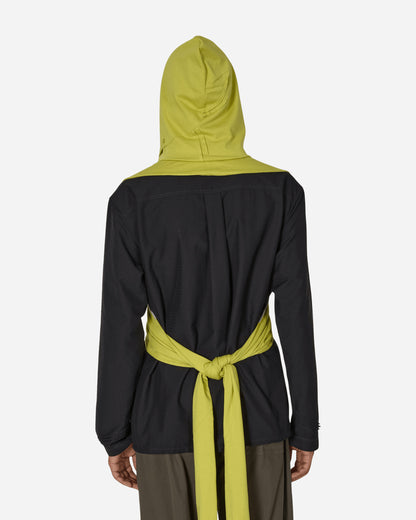 Kiko Kostadinov Ohne Hood Scarf Lime Gloves and Scarves Scarves and Warmneck KKAW24T08 093