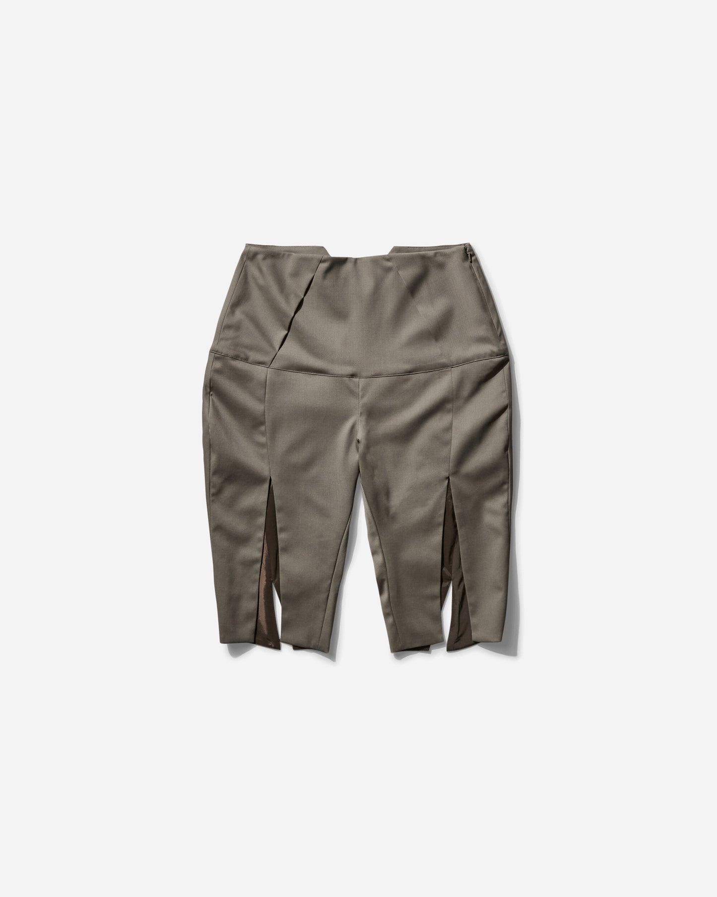 Kiko Kostadinov Wmns Pennon Shorts Ash Brown Shorts Short KKWSS25T04 15