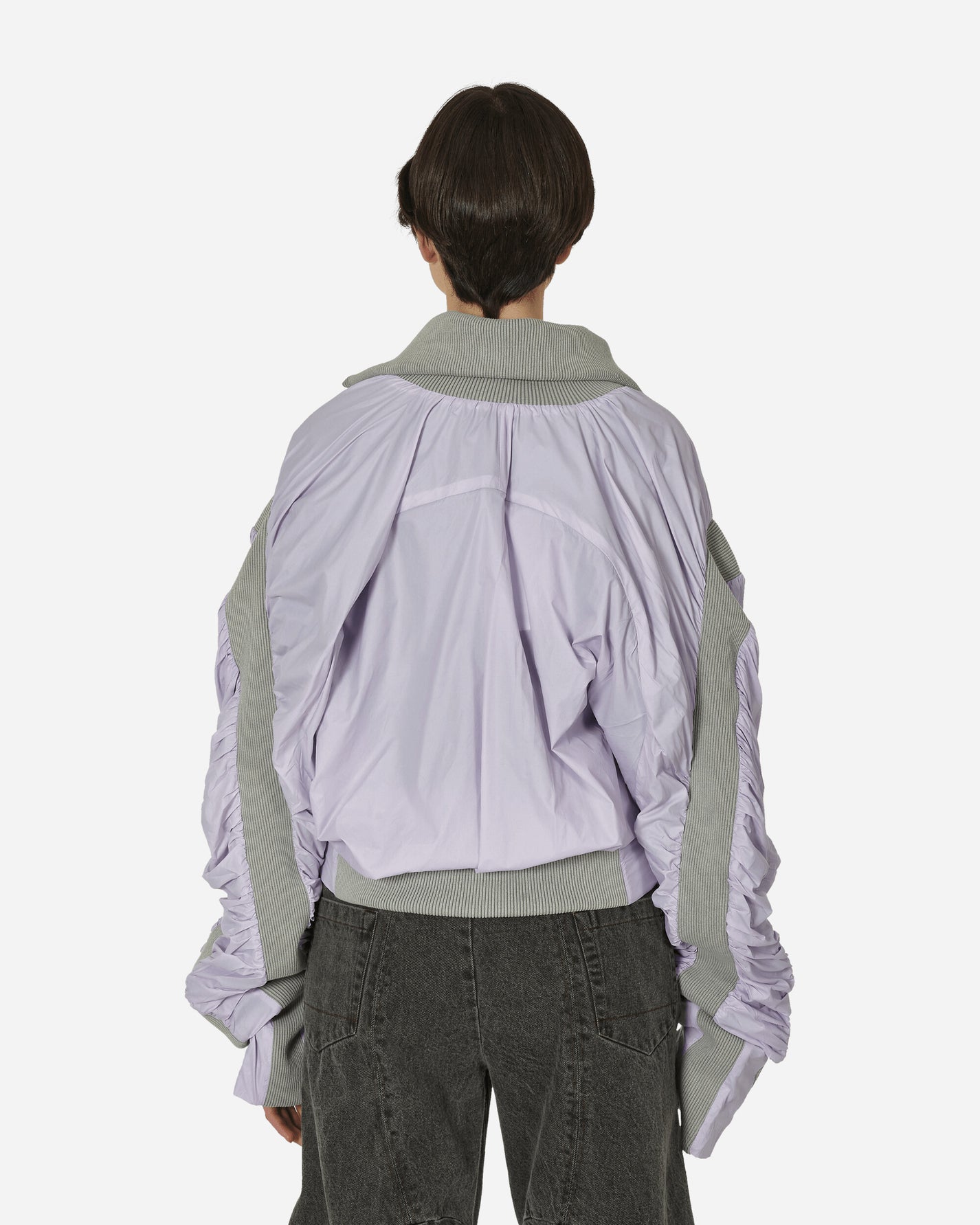 Lueder Naiad Bomber Jacket Smokey Violet Coats and Jackets Bomber Jackets NAIADBMB VLT