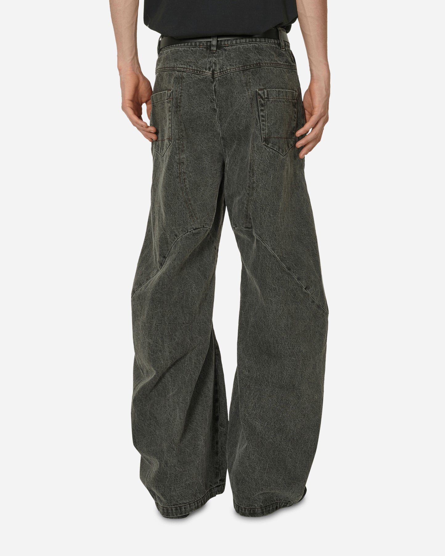 Lueder David Engineered Flare Charcoal Pants Denim DAVIDFLARE CHR