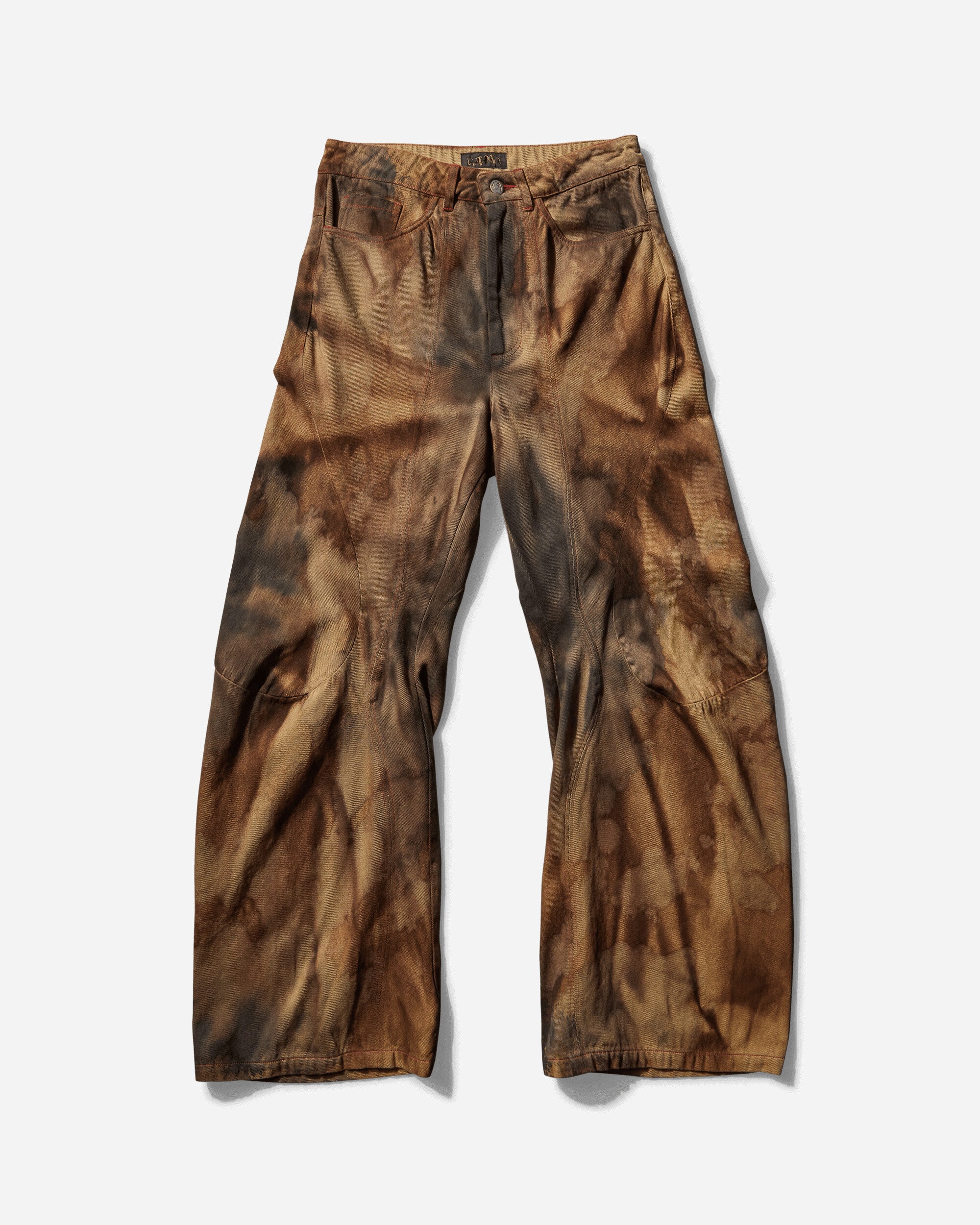 Lueder Engineered Flare Acid Sienna Pants Denim LUENGINEEREDFD ACIDSIENNA