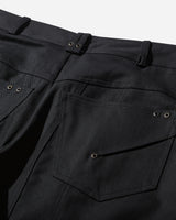 Mainline:RUS/Fr.CA/DE Wmns Trousers With Panels And Eyelets Black   Pants Denim AW24ELAD ELAD