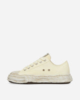 Maison MIHARA YASUHIRO Peterson 23 Low/ Original Sole Canvas Garment Dye Low-Top Sneaker White Sneakers Low A12FW706 WHITE