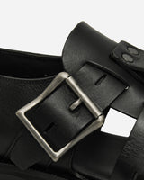 Martine Rose Bondage Belt Sandal Black Classic Shoes Flat Shoes 1062MLP16001