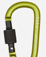 Mister Green Gear Carabiner Green Small Accessories Keychains MG-X1159 GRN