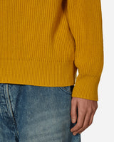 Moncler Genius Crewneck Sweater X Palm Angels Mustard Knitwears Sweaters 9C00002M1241 131